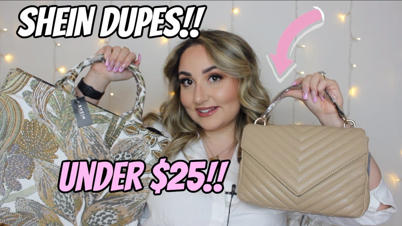 HUGE SHEIN HANDBAG HAUL: DESIGNER DUPES UNDER $30