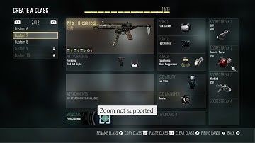 Advanced Warfare BEST Submachine gun KF5-Breakneck
