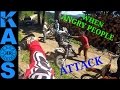 Crazy Angry People vs Bikers