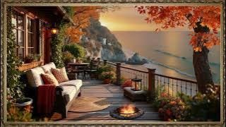 Campfire Autumn Live Wallpaper | Frame TV Art 4K Screen Saver | Frame Studio 4K