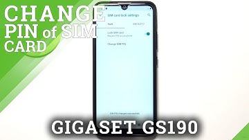 GIGASET GS190 and SIM Card Protection – Change / Manage SIM PIN-lock