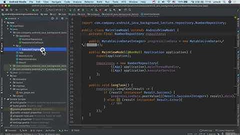 모던 안드로이드 #19 [백그라운드 처리] 4. LiveData 연동하여 UI 유지하기