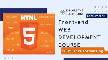 html full course: formatting tags in html | what are text formatting tags in html