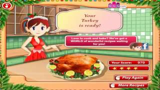 Jogos de Culinária Para Jogar Online Grátis Jantar de Natal Saras Cooking Class Jogos de Culinária T screenshot 2