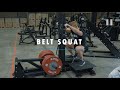 Belt squat hip thruster and openbar