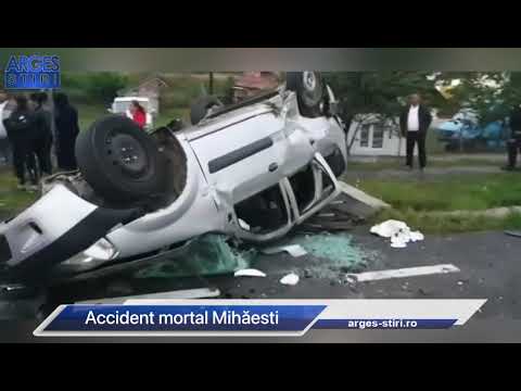 Accident mortal MIHAESTI, un copil decedat și alți 4 in stare grava