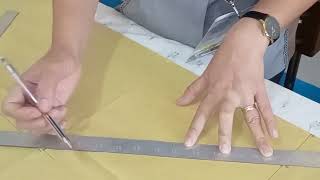 How to draft pattern for Apron