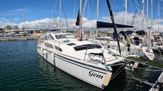 2006 Gemini 105MC For Sale 'S/V Gem'  Boat Tour