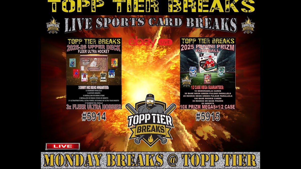 MONDAY NIGHT BREAKS #2 - 2025-25 FLEER ULTRA AND 2025 PRIZM FOOTBALL