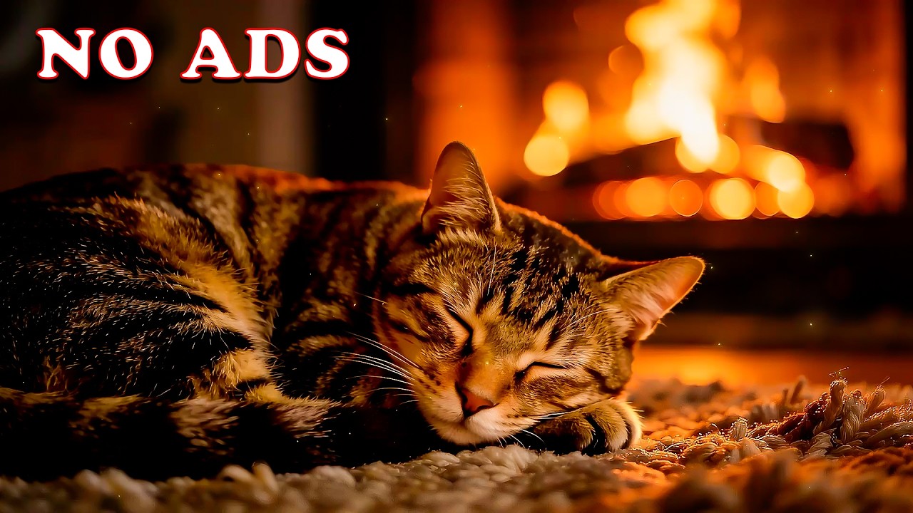 Успокаивающая музыка для кошек 🐱🎹 Спокойная фортепианная музыка с мурлыканьем кошек для снятия стр