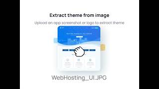 Visily - Generate Theme From Image