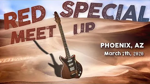 Red Special Meetup Phoenix 2020 Jim Chen Guitar Co...