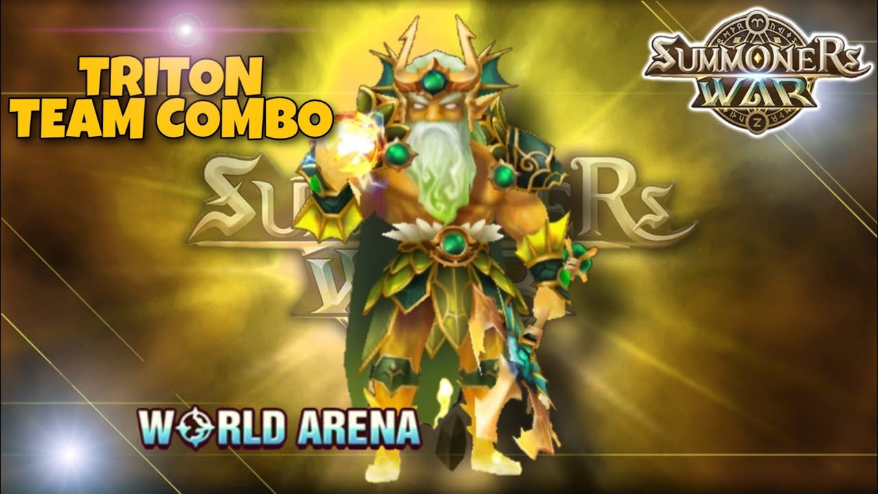 Triton Team Combo in World Arena Ep 3 - Summoners War