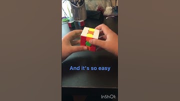 How to make the checker flower pattern on a 3x3 Rubik’s cube