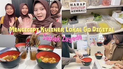 Tugas Bahasa Indonesia – Kuliner Lokal Go Digital: Seblak Zayeda | Kelompok 3