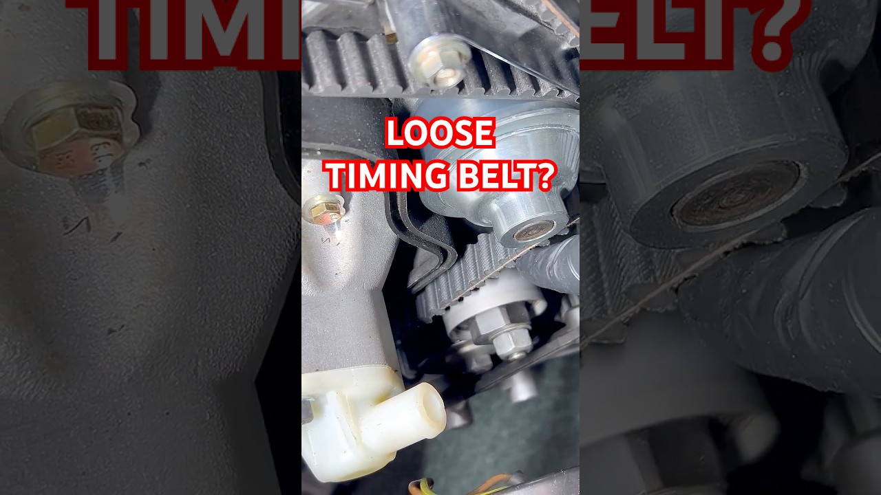 Fixing Timing Belt Rattle on a Porsche 944 #mechanic #diy #porsche944 #garage #repair