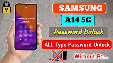 Samsung Galaxy A14 5G || Hard Reset || Pattern Unlock || Password Remove || Without Use Pin ||