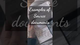 🤩Examples of Source Document 📃 in 14 sec #shorts