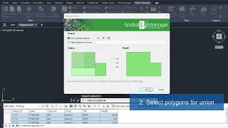Union of polygons in DWG