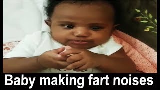 Baby Making Fart Noises With Mouth - Mouth Fart Sound Effect