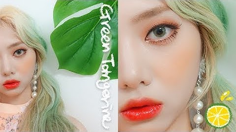 여름, 청귤 메이크업 Green Tangerine Makeup l Mia