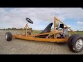 Making a Motorised Go Cart with NO WELDER and simple tools #2 Finish/Test