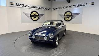 1980 MG MIDGET 1500 Mathewsons Classic Cars Auction 15 16 17 April 2026