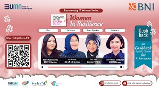 Podcast Talk Show Empower IT Women Series - Women in Resilience