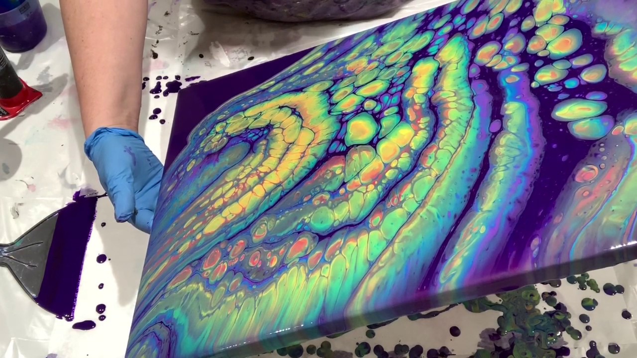 Acrylic Pouring Paint Packs - Fluid Art Made EASY on Vimeo