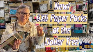 **GIVEAWAY CLOSED** A MUST Watch Before You Buy the New 6X6 Scrapbook Paper at the Dollar Tree!
