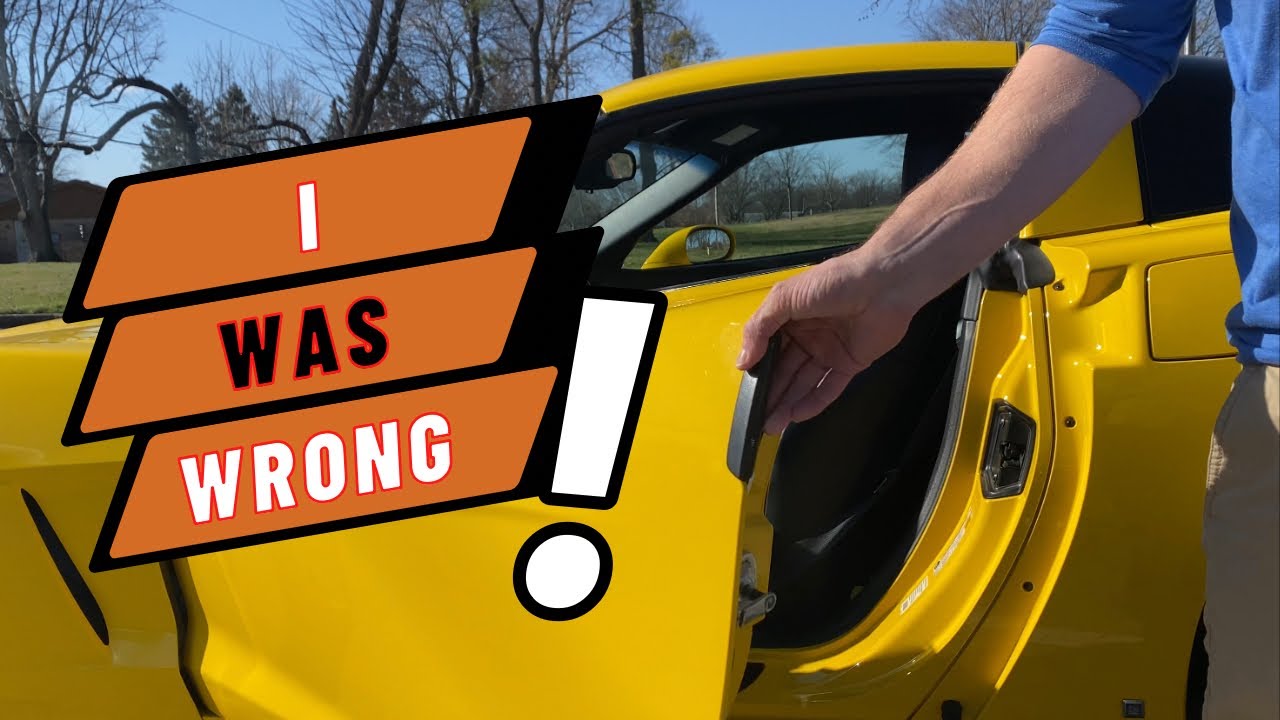 How to Easily Get In and Out of Your Corvette - Step byStep Guide 