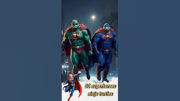 DC superheroes ninja turtles #shortsfeed #vidioshort #superman #joker #vidioviral