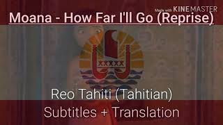 How Far I'll Go (Reprise) - Tahitian S+T