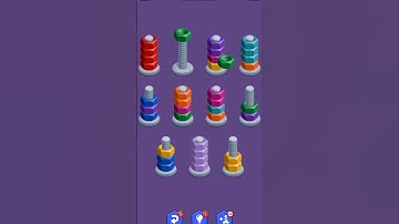 Nuts Sort gameplay 88 | TAK Gaming #gaming #nutssort #shorts #video #viral #games #trending #funny