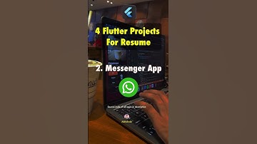 flutter projects for resume