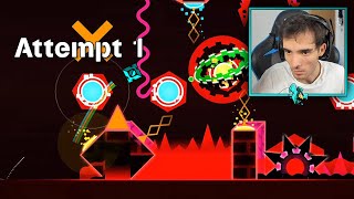 Juego 1 ATTEMPT por cada EXTREME DEMON que he completado en Geometry Dash