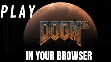 Doom 3 (Demo) in WebAssembly!