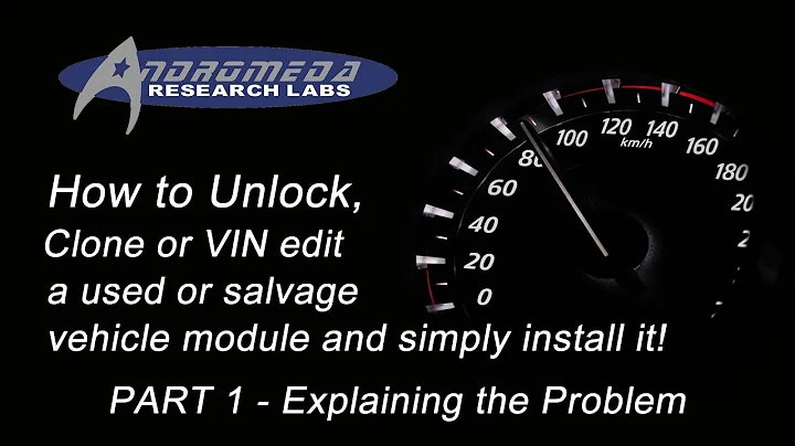 How to Unlock, Clone or VIN edit a used or salvage vehicle module. Part 1-Explaining the problem