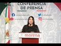 EN VIVO / Conferencia de prensa de la Dip. Elba Iliana del Rocío Tun Campos (MORENA)