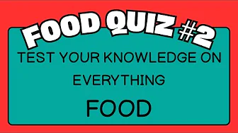 FOOD EXPERT CHALLENGE! #2 Can You Score 20/25?