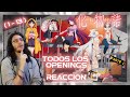 🔥REACCION a TODOS los Openings de Monogatari Series ( 1 - 13 ) Parte 1