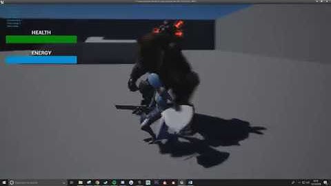 Enemy range distance test (UE4)