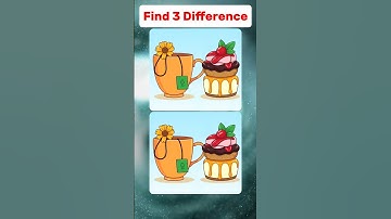 Only 6% Genius Can Find The 3 Differences 🥸 #spotthediference #quiz #iqtest