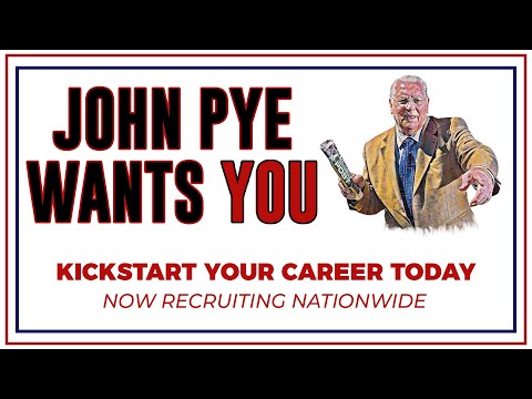 Kickstart Your CAREER With John Pye Auctions | Now Recruiting Nationwide