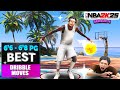 BEST DRIBBLE MOVES for TALL PGs in NBA 2K25🤯 SEASON 4 is INSANE🤩
