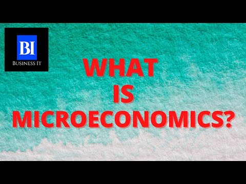 What Is Microeconomics