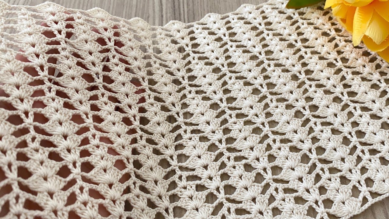 🤍Incredibly Beautiful Crochet Pattern🤍 How to Make a Gorgeous Pattern for Many Projects