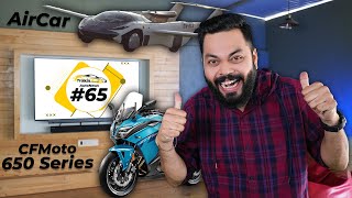 Flying AirCar Is Here,TVS iQube EV Launched,CFMoto 650 Series Launched,2021 Hayabusa Bookings-#TAN65