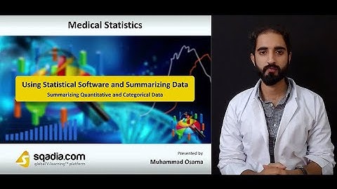 Using Statistical Software and Summarizing Data - Summarizing Quantitative and Categorical Data