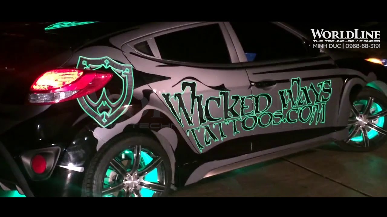 WorldLine Technology - LED Car Decal
